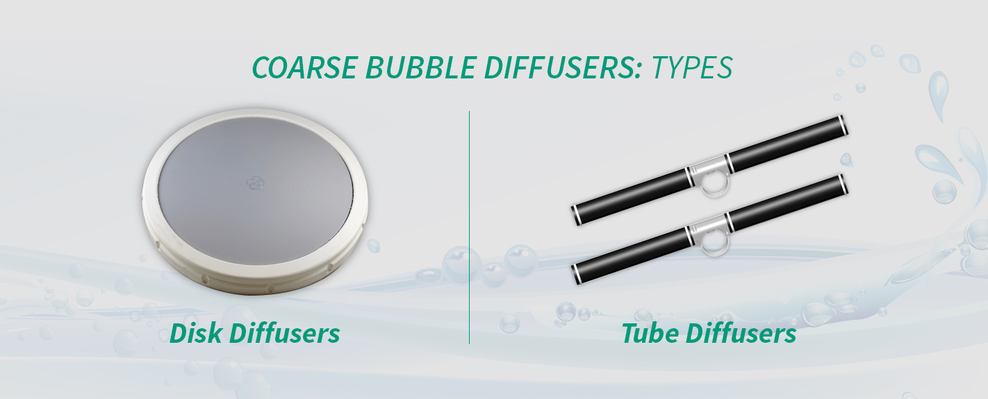types of coarse bubble diffusers